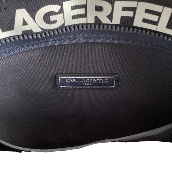 Karl Lagerfeld “Kristen Paris Star  ” Canvas Tote, NWT - Picture 6 of 10